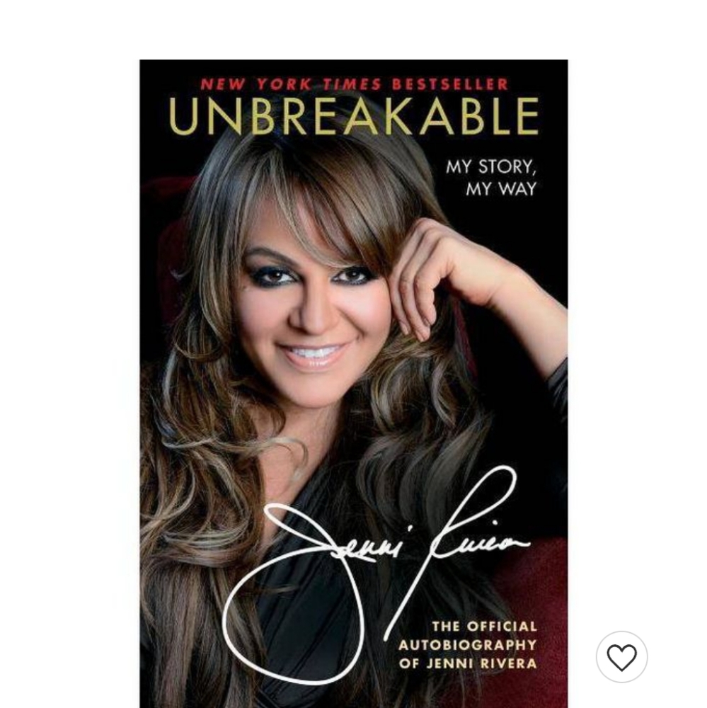 Jenni Rivera unbreakable paperback